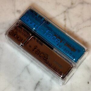about-face Fractal Glitter Eye Paint & Vinyl Effect Eye Gloss Set | NEW MAKEUP